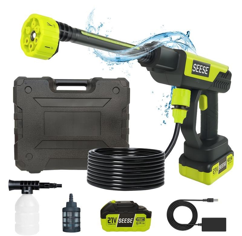 Real pressure. No hose. No outlet.